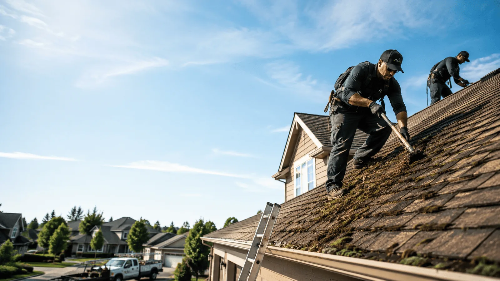 Roof Moss Removal in Burlington, OK near me